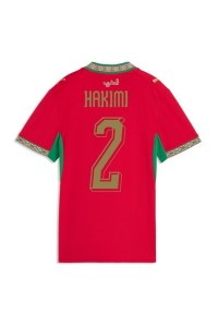Marokko Achraf Hakimi #2 Jalkapallovaatteet Naisten Kotipaita MM-kisat 2026 Lyhythihainen